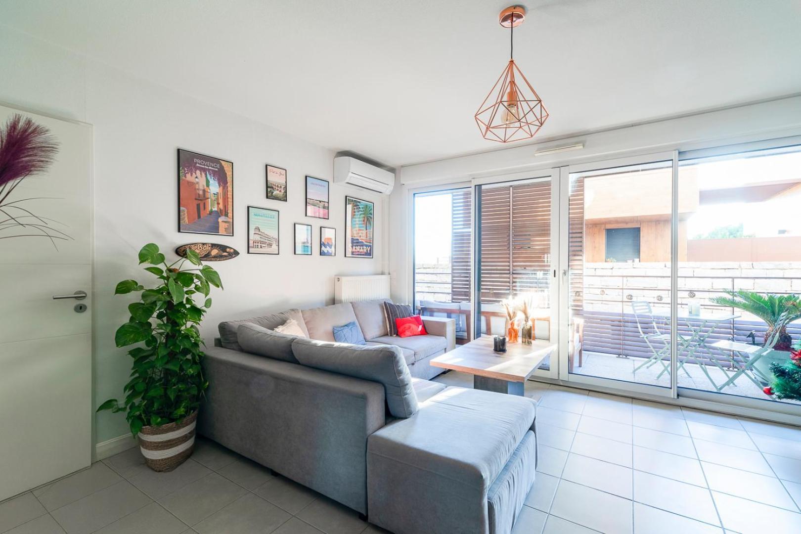 Appartement Charmant Au Porte De Montpellier Saint-Jean-de-Védas Extérieur photo